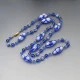Venetian Blue Millefiori Bead Necklace