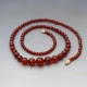 Vintage Carnelian Beads Necklace