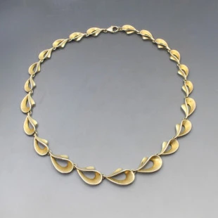 Gold Vermeil Links Necklace