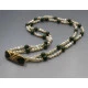 Pearl and Jade Two Strand Necklace