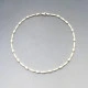 Vintage Slim Silver Link Necklace 