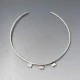 Green Eliat Stone Silver Necklace
