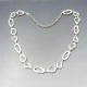 Silver Abstract Modernist Necklace