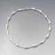 Silver Abstract Modernist Necklace