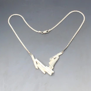 GAIA Theodor Olsen Norway Silver Necklace