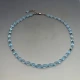 Blue Topaz and Silver Beads