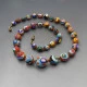 Vintage Venetian Multi Colour Bead Necklace
