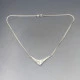Scandinavian Silver Abstract Pendant