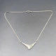 Scandinavian Silver Abstract Pendant