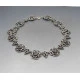 Garnet and Sterling Silver Necklace