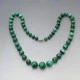 Malachite Beads Necklace 21 Inches