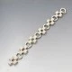 Amber Silver Art Deco Bracelet