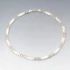 Sterling Silver Modernist Link Necklace