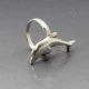 Silver Dolphin Ring