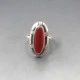 Carnelian and Silver MEXICO Ring