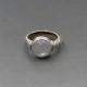 Moonstone Silver Ring Size S