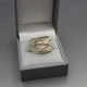 Chunky Abstract Silver Ring