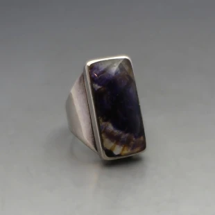 David Scott Walker Blue John and Silver Ring