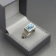 Palle Bisgaard Abelone and Silver Ring