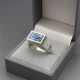 Palle Bisgaard Abelone and Silver Ring