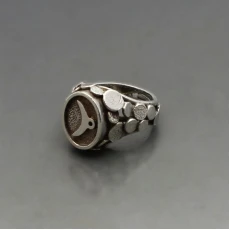 Albion Craft Co. Silver Modernist Ring