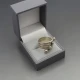 Vintage Silver Balls Ring Size N