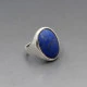 Horsens Solvvarefrabrik Lapis Lazuli Ring