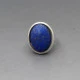 Horsens Solvvarefrabrik Lapis and Silver Ring
