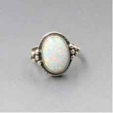 Fire Opal Silver RingRing