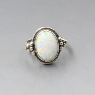 Fire Opal Silver RingRing