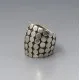 Solid Silver Modernist Ring