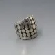 Solid Silver Modernist Ring