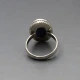 Sodalite and  Silver Ring