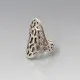 Modernist Silver Abstract Ring