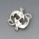 Geoffrey Bellamy for Ivan Tarratt Dolphins Brooch
