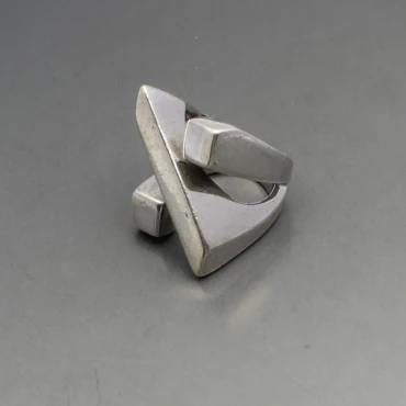 Pianegonda Italy Chunky Silver Ring