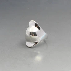 Vintage Silver Modernist Ring 