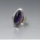 NE FROM Amethyst Silver Ring