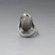 NE FROM Amethyst Silver Ring - UK Size K 1/2