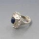 ViPERLI Lapis Lazuli 835 Silver Ring