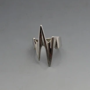 Modernist Silver Ring