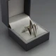 Modernist Silver Ring