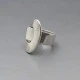 Hans Hansen, Denmark, Modernist  Silver Ring
