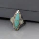 Vintage Turquoise and Silver  Ring