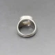Vintage Chunky Moonstone Silver Ring 