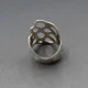 Vintage Silver Abstract Ring