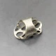 Silver Abstract Modernist Ring 