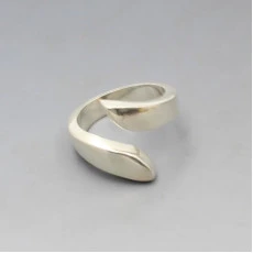 Silver Twist Ring