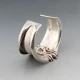 Jacques Moniquet Silver Cuff Bangle