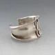 Jacques Moniquet Silver Cuff Bangle